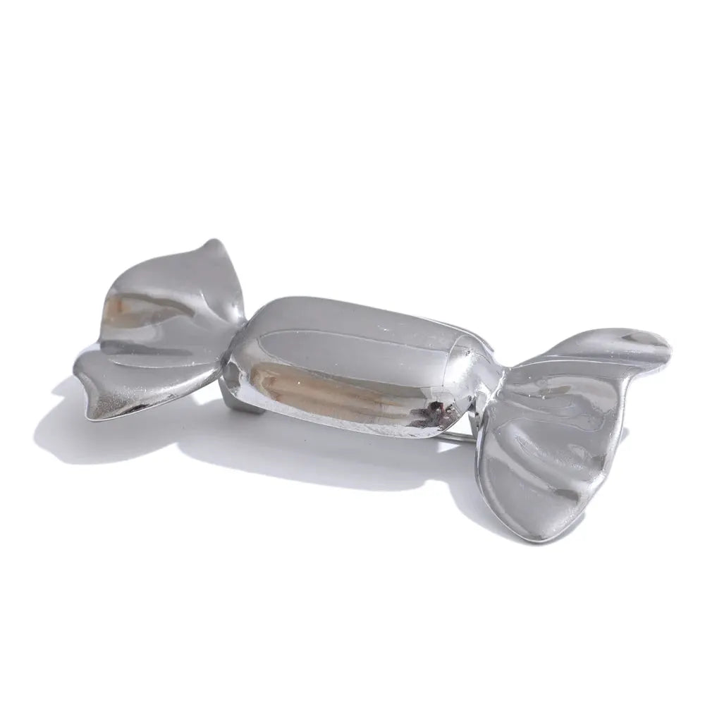 PoisedMe Stainless Steel Candy Cute Fashion Brooch Pin Unisex Jewelry Wholesale Price for Men Women -