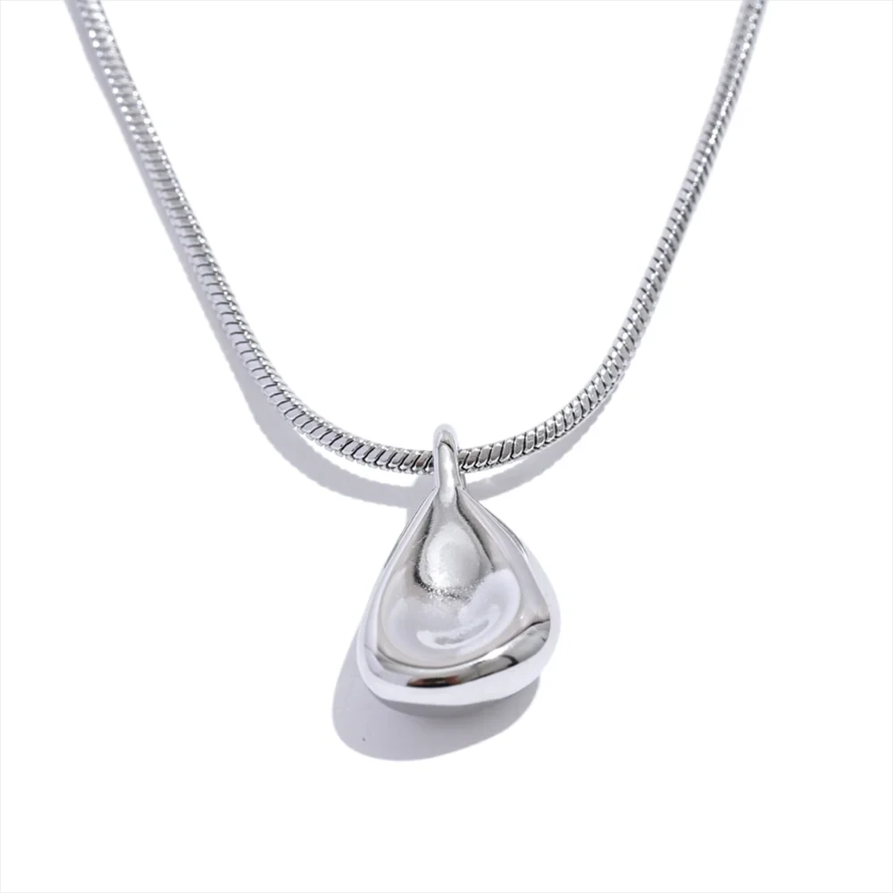 Waterproof 316l Stainless Steel Geometric Pendants for Necklace 18K Gold Plated Minimalist Fashion Unisex Jewelry Bijoux by PoisedMe