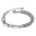 Fashion Stainless Steel Metal Chain Statement Bracelet Bangle 18K Gold Waterproof Plated Jewelry Bijoux Femme by PoisedMe