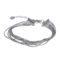 Stainless Steel Multi Layer Bracelet Bangle Jewelry Gold & Platinum PVD Plated Fashion Waterproof Exquisite Chic Chain by PoisedMe