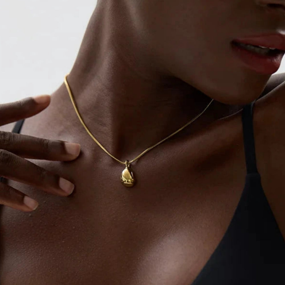 Waterproof 316l Stainless Steel Geometric Pendants for Necklace 18K Gold Plated Minimalist Fashion Unisex Jewelry Bijoux by PoisedMe
