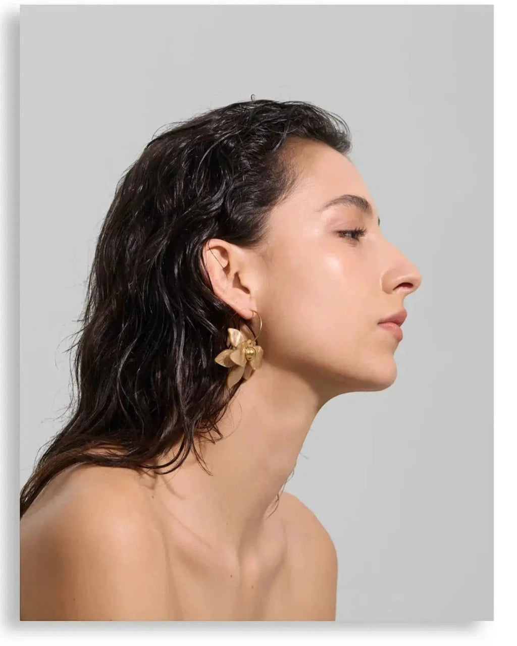 Multicolor Acrylic Flower Petal Drop 18k PVD Plated Stainless Steel Earrings Hooks by Poised Me Jewelry Studio