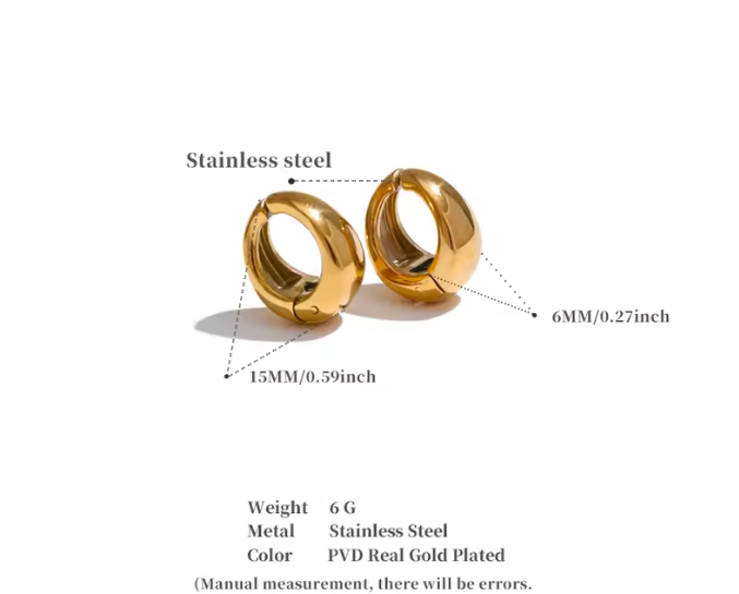 Creative Smooth Ear Clip without Piercing Poised Me Jewelry Studio