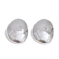 35*50 mm Stainless Steel Geometric Minimalist Waterproof Stud Earrings Statement Temperament Jewelry for Women Wholesale by PoisedMe