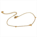 PoisedMe Delicate Heart Charm Anklet - Anklets