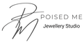 Logo of Poised Me Jewelery Studio with a stylized signature on a white background